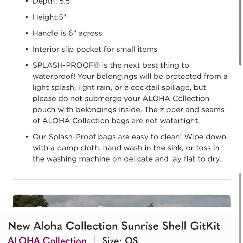 New Limited edition Aloha Collection sunrise shell Git Kit - Picture 6 of 6